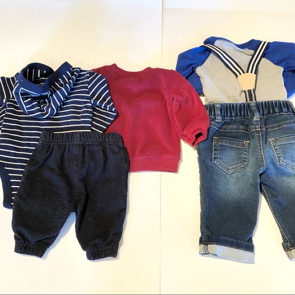 Cat & Jack, Carters baby boy clothing sets, size New Born - Picture 4 of 10